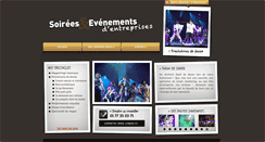 Desktop Screenshot of danse.show-evenementiel.com